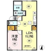 サンシャイン江口 B棟の間取り画像