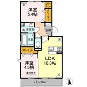 ピラール菊陽 Ⅰ棟の間取り画像