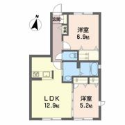 シャーメゾン・ベアーレ B棟の間取り画像