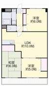 サンクレスト清水の間取り画像
