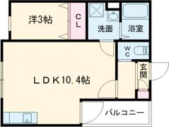グレースパティオ鳥居町の間取り画像