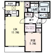 M･K square Ⅱの間取り画像