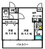 リファレンス中央町の間取り画像