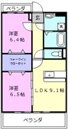 マジェスティの間取り画像