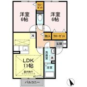 レクスト上野の間取り画像