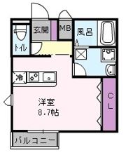ステラウッド春日丘の間取り画像