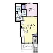 リズィエールⅠの間取り画像