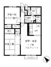 メゾネットプラザ南柏3号棟の間取り画像