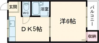 シャンテー天の川の間取り画像