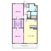 サニーサイド戸祭 IIの間取り画像