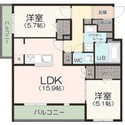 ヴェルデフォレスタ木曽川の間取り画像