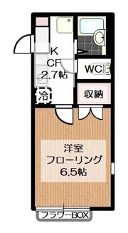 シーダーベルクBの間取り画像