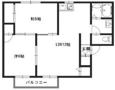 第二ハイネスの間取り画像