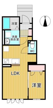 ゆい一番館の間取り画像