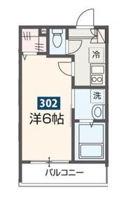 MELDIA武里Ⅱの間取り画像