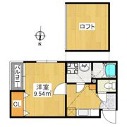 コンフォートベネフィス井尻6の間取り画像