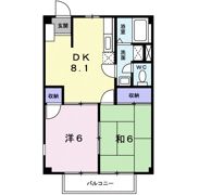 アイリスBの間取り画像