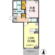 シャノワールの間取り画像