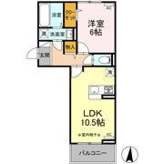 シャノワールの間取り画像