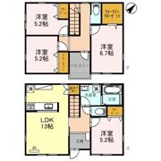 しあわせ空間 Aの間取り画像