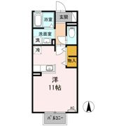 メゾン・ド・ラヴィ金屋橋 Sの間取り画像