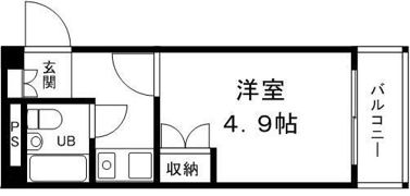 グリーンハイツ南駅前の間取り画像