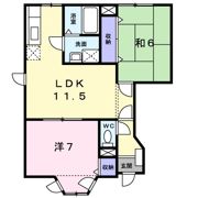 グリーンヒル塚崎の間取り画像