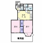 ピュアハウス桐野 Aの間取り画像