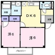 メゾングリーンヒルAの間取り画像