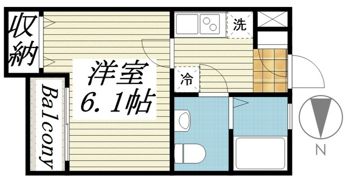 Claire天王台の間取り画像