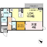 D-room柏崎の間取り画像