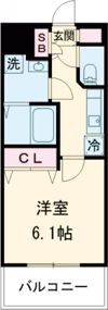 エステムコート名古屋黒川シャルマンの間取り画像