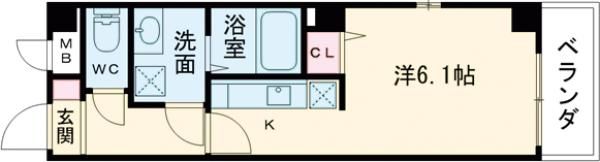LIVE SQUARE 豊秀の間取り画像