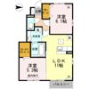ALFORT・Ⅱ Aの間取り画像