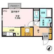 シャルドネ Aの間取り画像