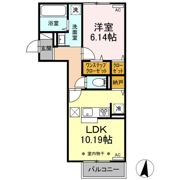 ヒルズ萩山の間取り画像