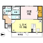 ラフィーネ四条大路の間取り画像