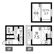 Le ciel 豊(ルシエル ユタカ)の間取り画像