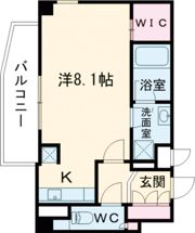 ベルフェリーク新神戸の間取り画像