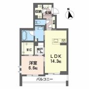 シャーメゾン胡蝶の間取り画像