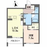 シャーメゾン胡蝶の間取り画像