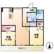レジデンス恒和の間取り画像