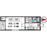 stage中田Iの間取り画像