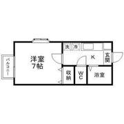 ファミールハイツの間取り画像