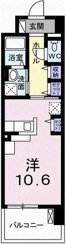 クレール姫路の間取り画像
