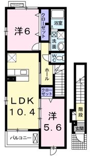 サングレイス Ⅱの間取り画像