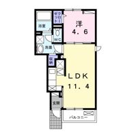 K．Z will Eの間取り画像