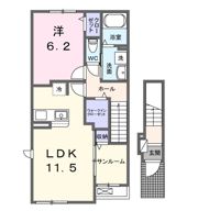 K．Z will Fの間取り画像