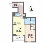 アルト フォンテの間取り画像