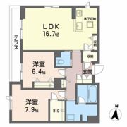 レジデンシア花楓の間取り画像
